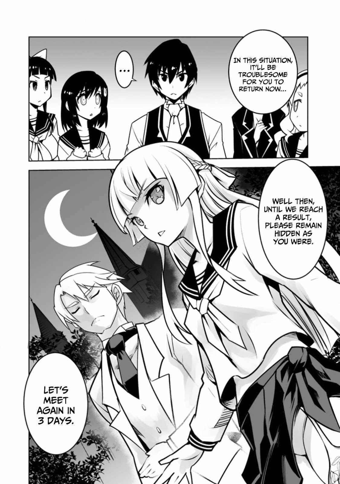 Because I was excluded out of the class transfer, I decided make a classmate harem Chapter 18 - Page 14