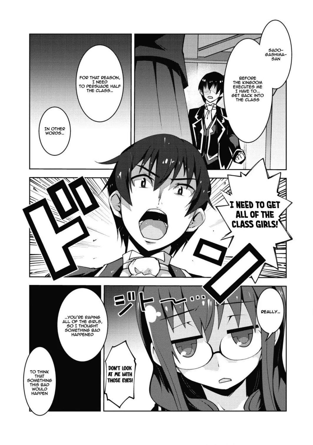 Because I was excluded out of the class transfer, I decided make a classmate harem Chapter 8 - Page 25