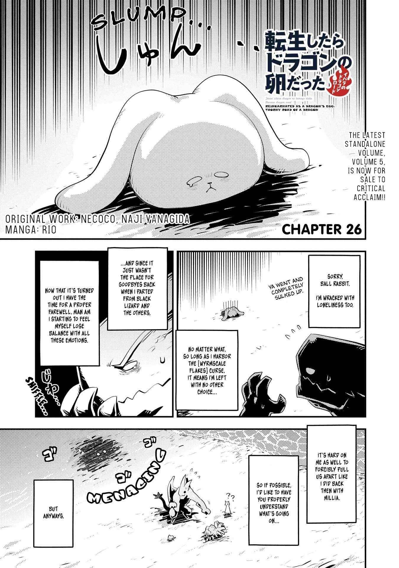 Tensei Shitara Dragon No Tamago Datta – Saikyou Igai Mezasa Nee Chapter 26 - Page 1