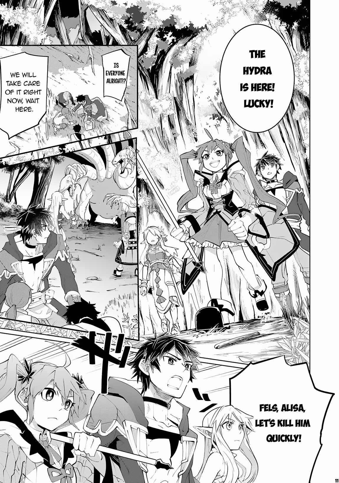 S-Rank Party wo Munou da to Tsuihousareta kedo, “Kantei” to “Chiyu Mahou” de Nariagari Musou Chapter 15 - Page 11