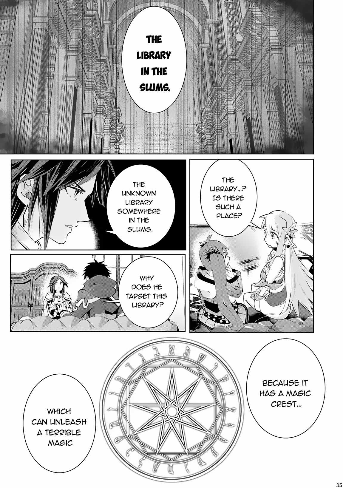 S-Rank Party wo Munou da to Tsuihousareta kedo, “Kantei” to “Chiyu Mahou” de Nariagari Musou Chapter 15 - Page 35