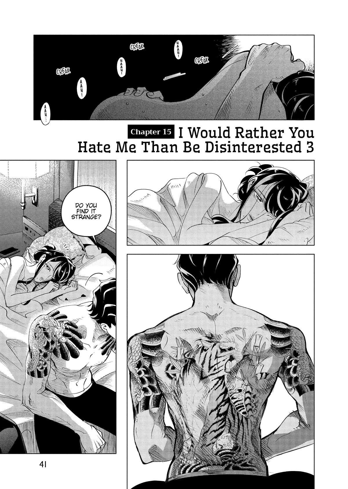 Yakuza Fiancé – Raise wa Tanin ga Ii Chapter 15 - Page 1