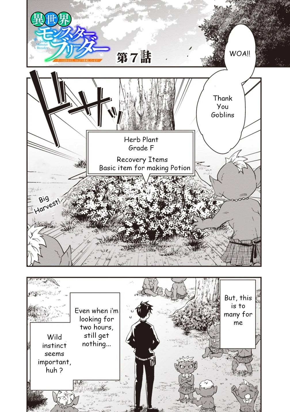 Isekai Monster Breeder Chapter 7 - Page 1