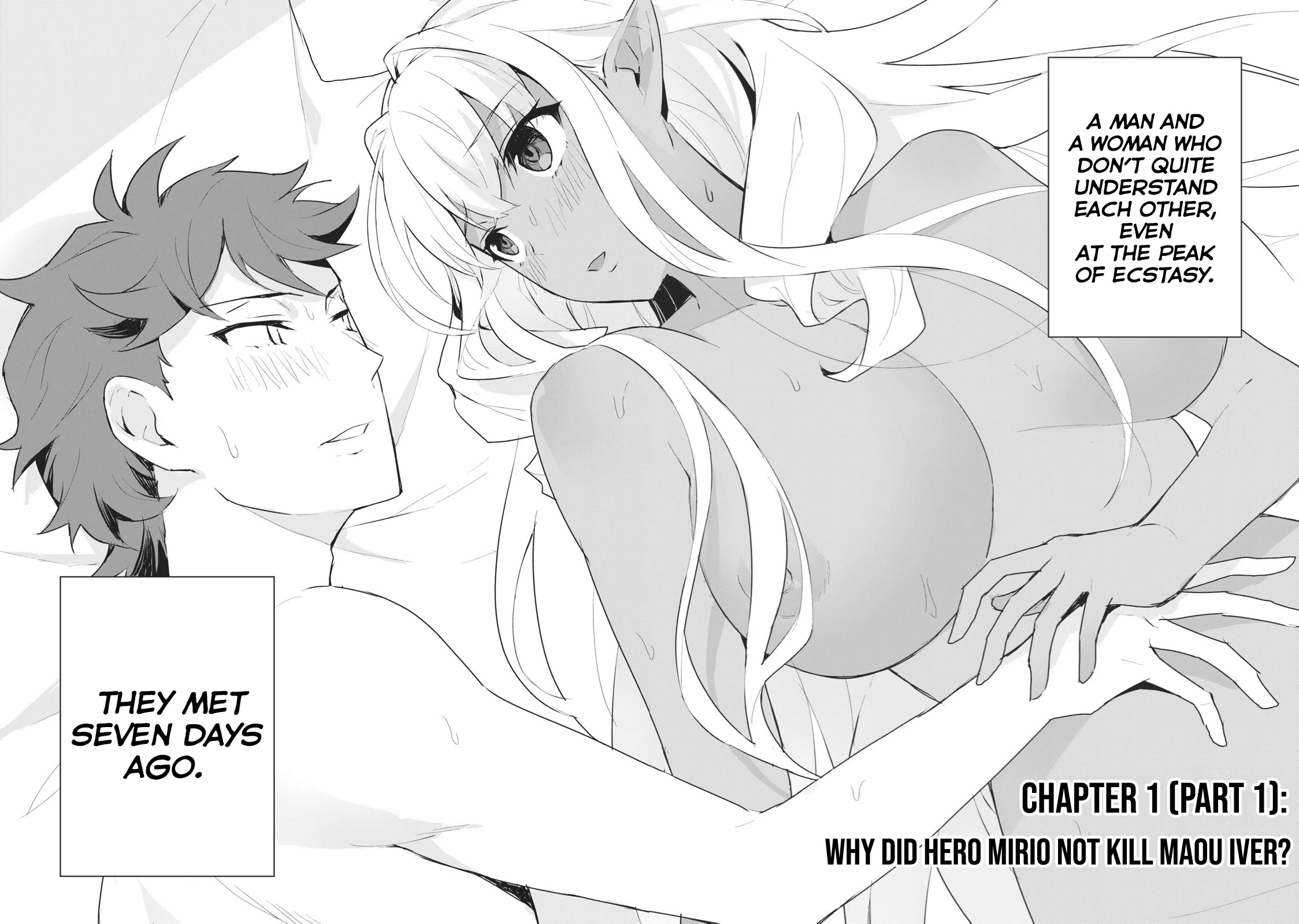 A Story About a Hero Exterminating a Dragon-Class Beautiful Girl Demon King, Who Has Very Low Self-Esteem, With Love! Chapter 1 - Page 2