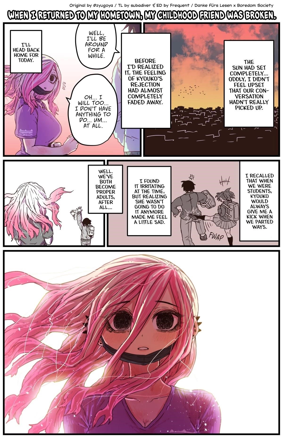 When I Returned To My Hometown, My Childhood Friend Was Broken Chapter 3 - Page 1