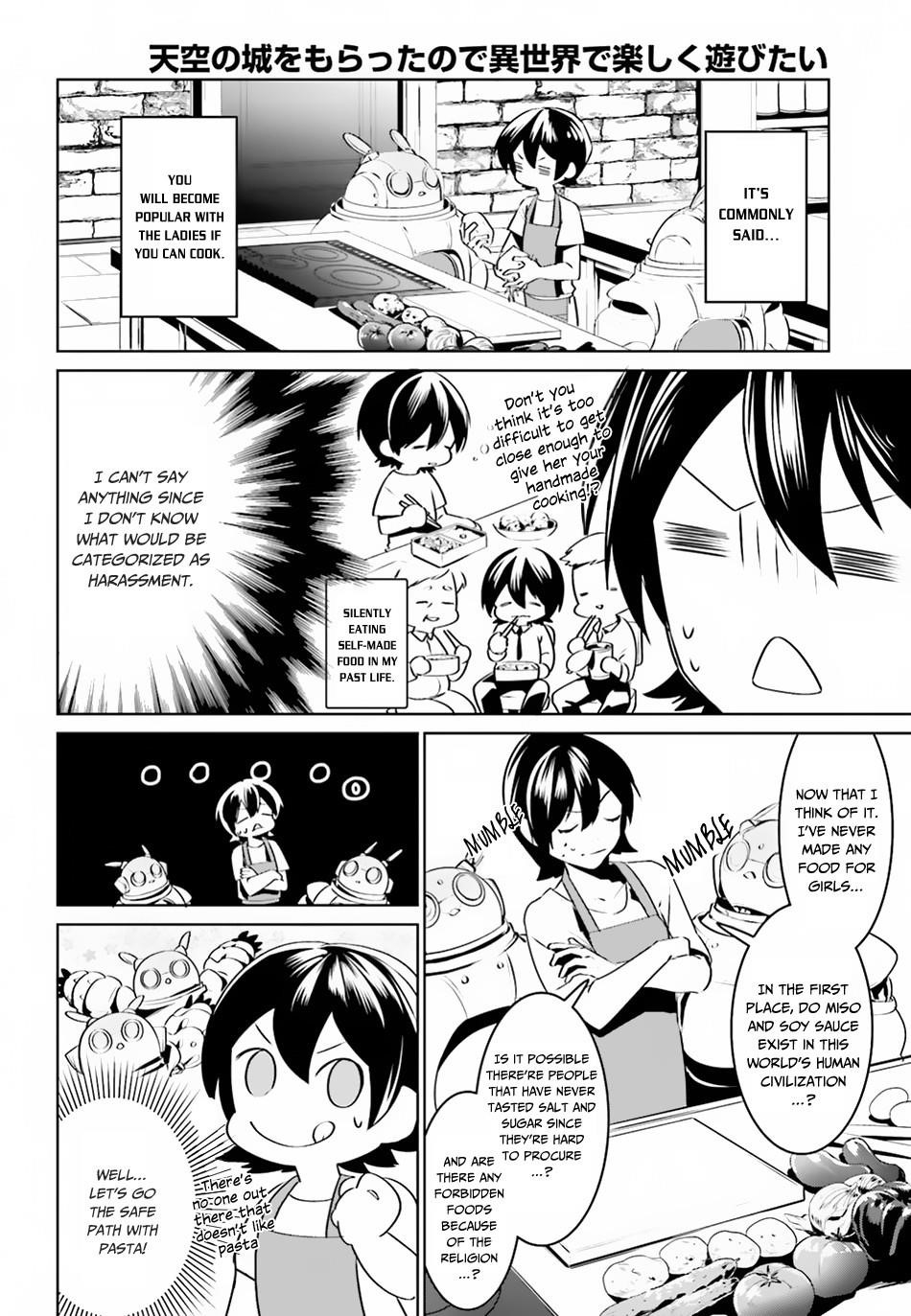 I Want To Play Happily Because I Got The Heavenly Castle Chapter 2 - Page 10