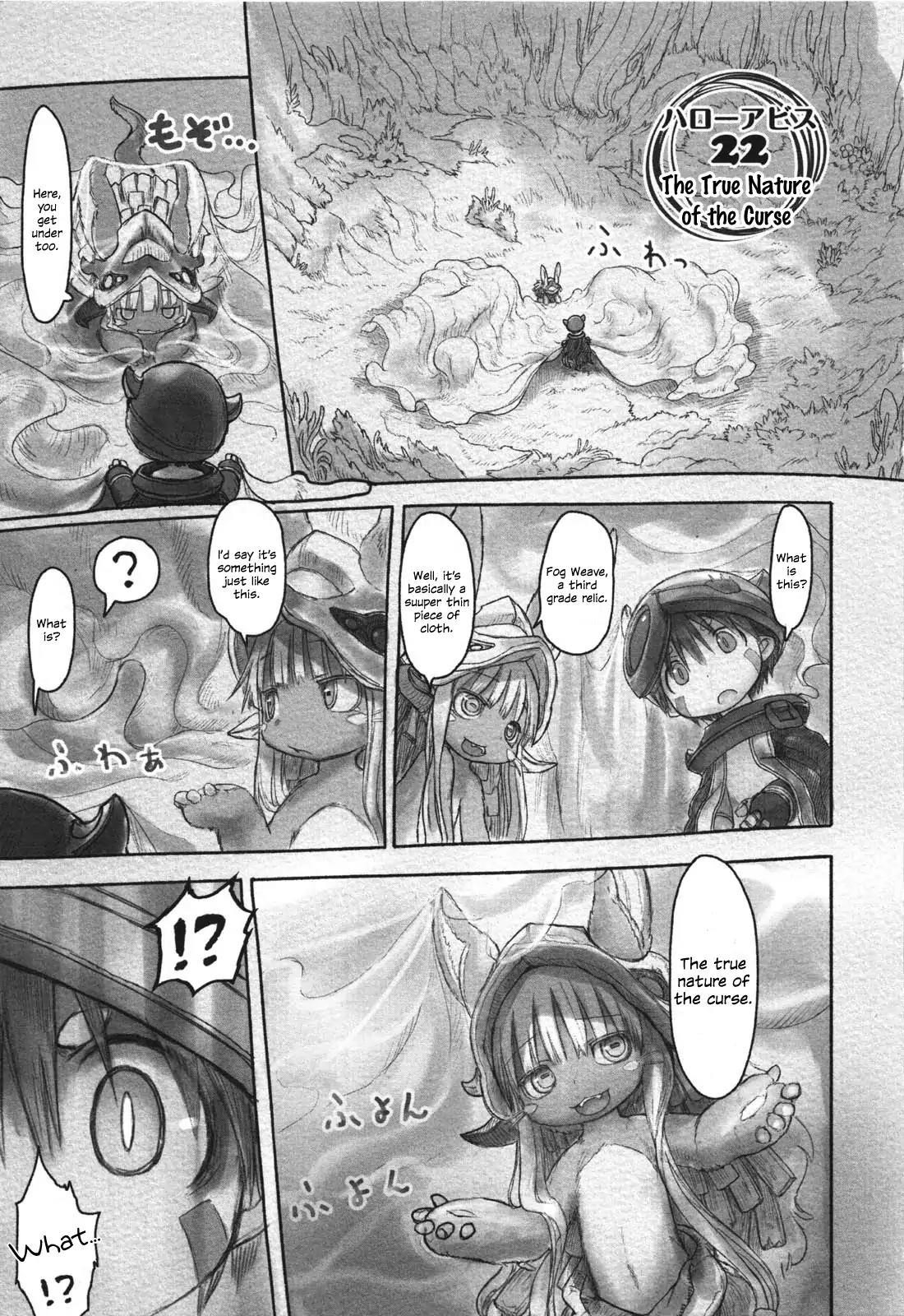 Made In Abyss Chapter 22 - Page 1