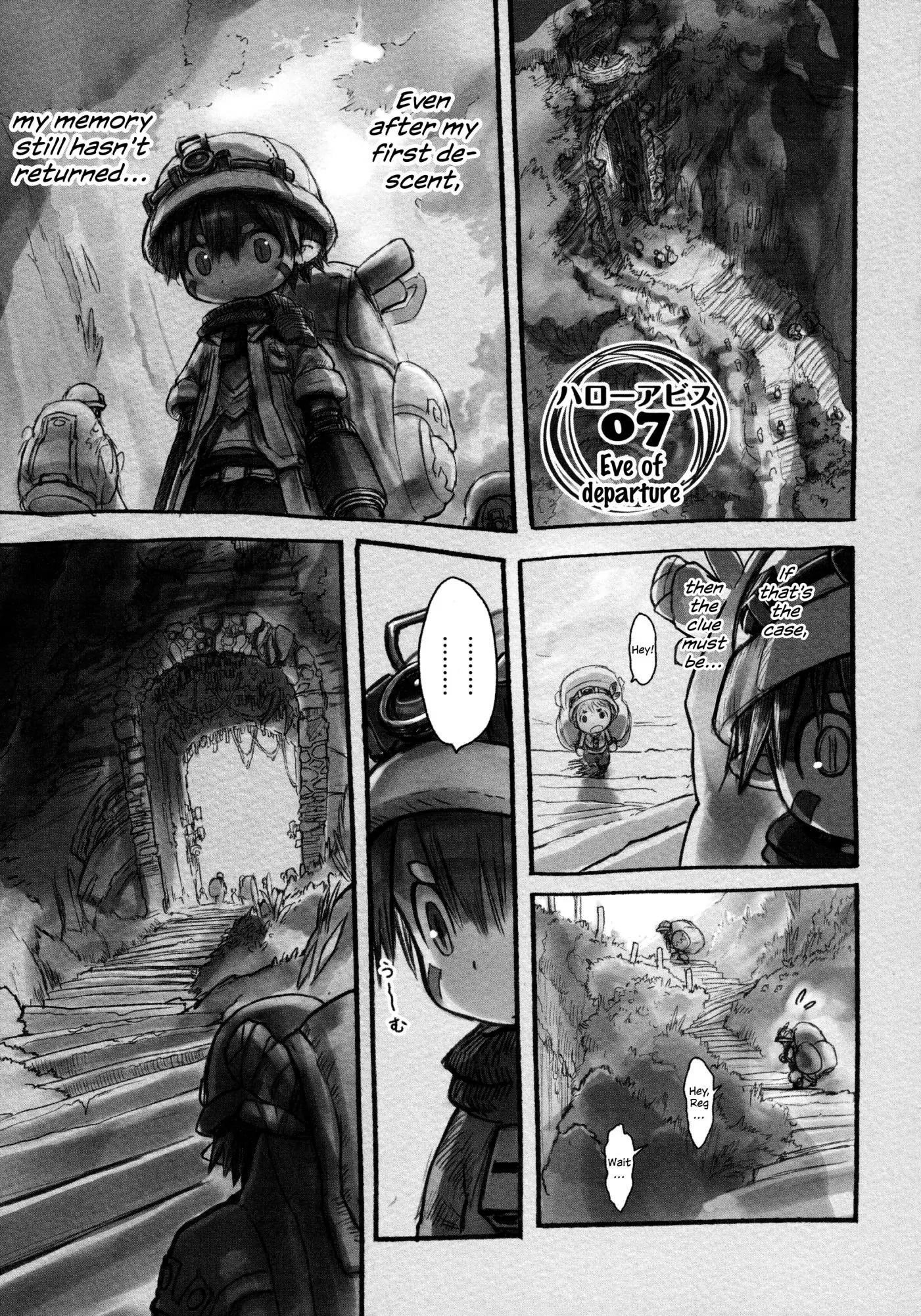 Made In Abyss Chapter 7 - Page 1