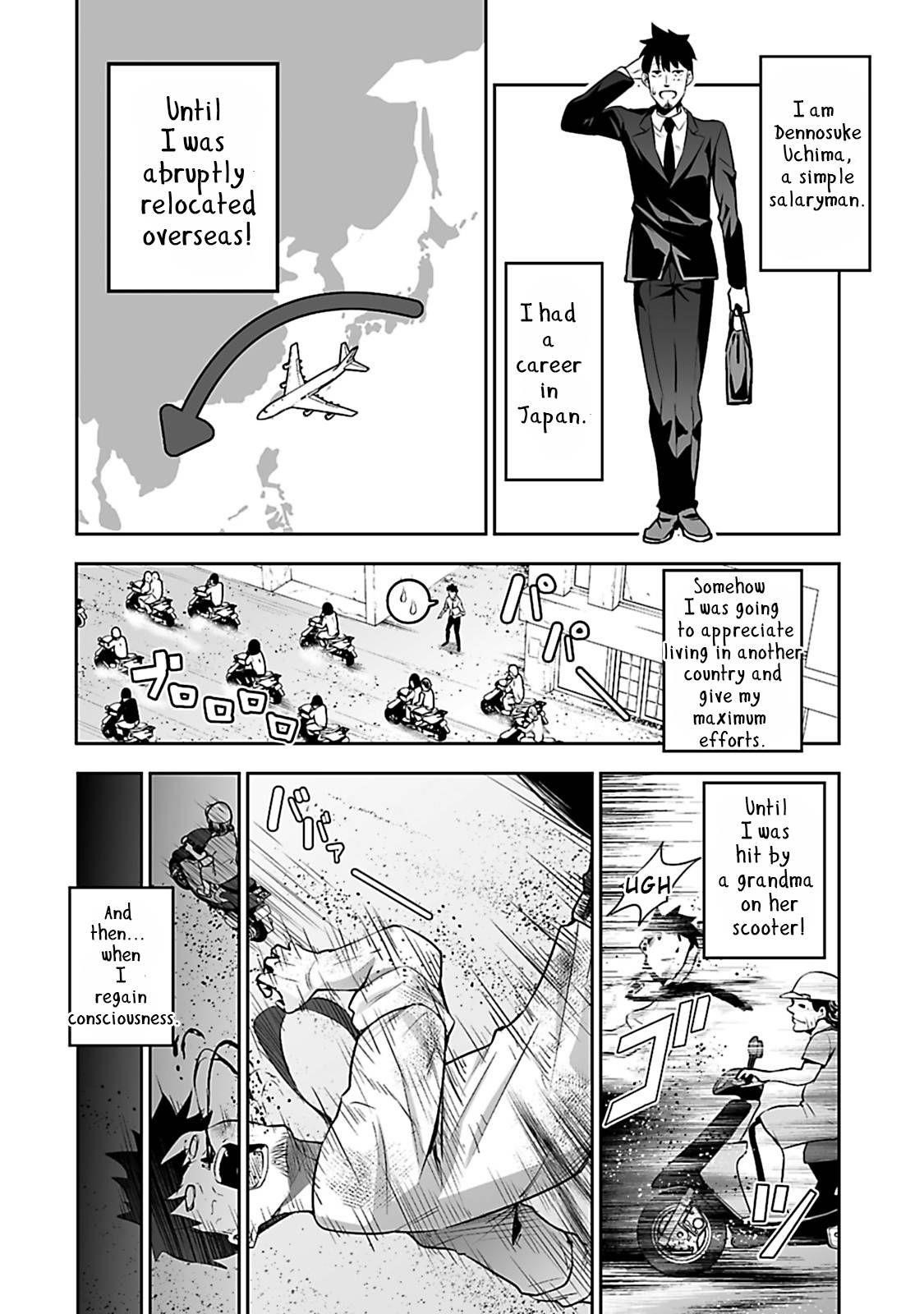 Salaryman Ga Isekai Ni Ittara Shitennou Ni Natta Hanashi Chapter 1 - Page 6