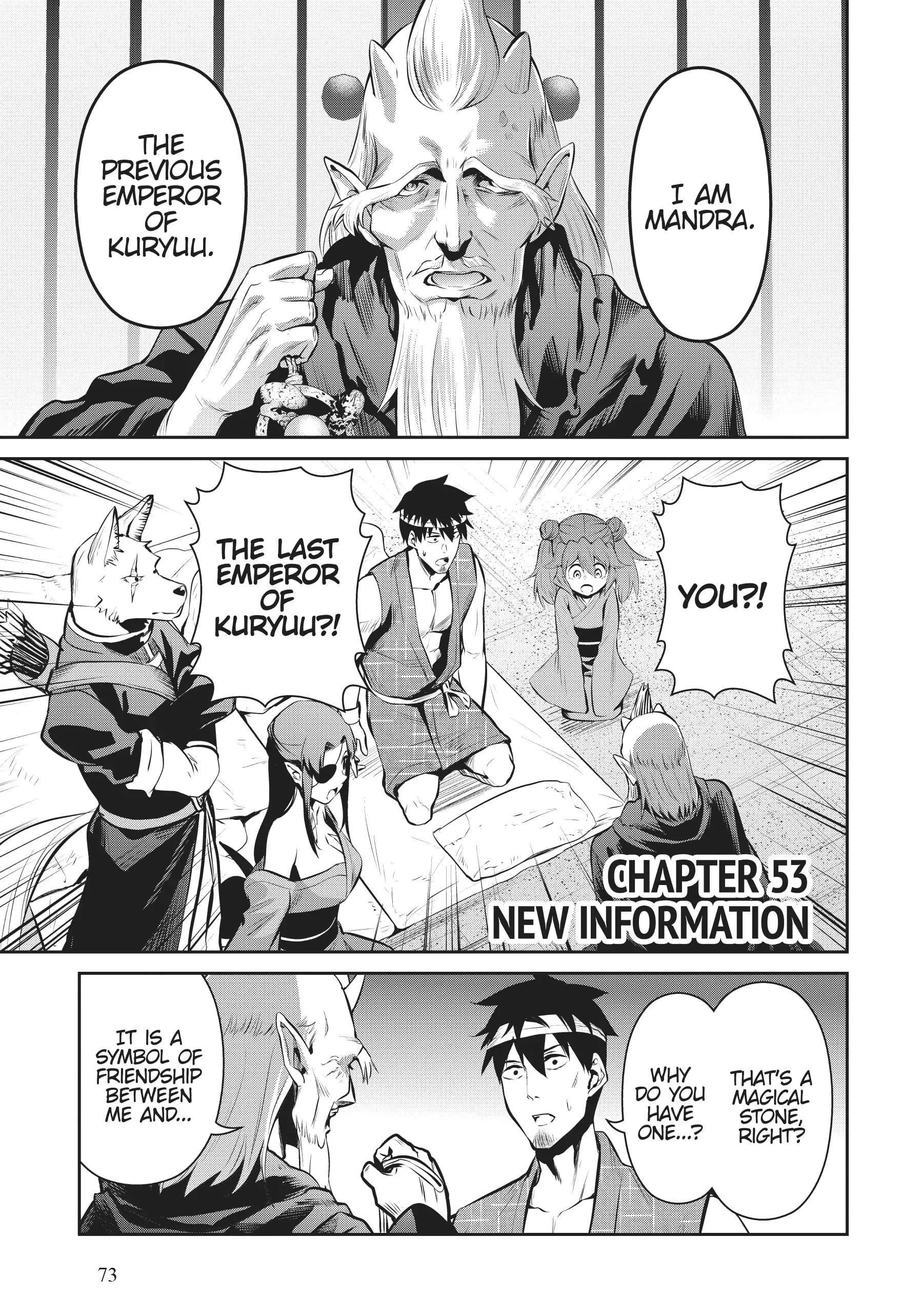 Salaryman Ga Isekai Ni Ittara Shitennou Ni Natta Hanashi Chapter 53 - Page 1