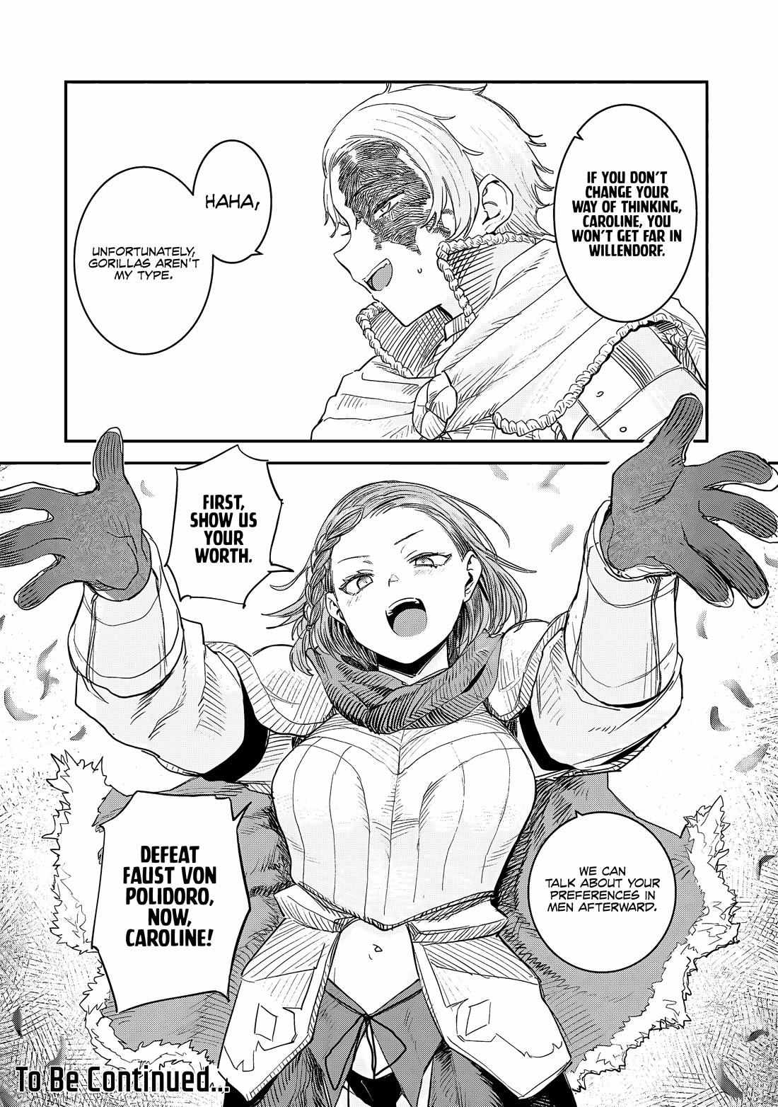 Virgin Knight who is the Frontier Lord in the Gender Switched World Chapter 10.1 - Page 14