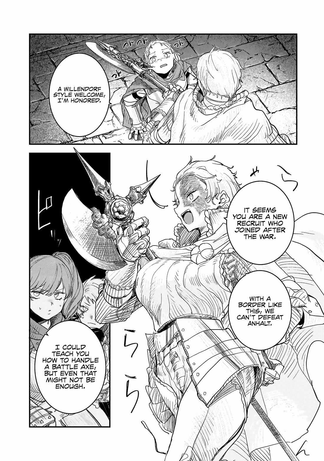 Virgin Knight who is the Frontier Lord in the Gender Switched World Chapter 10.1 - Page 7