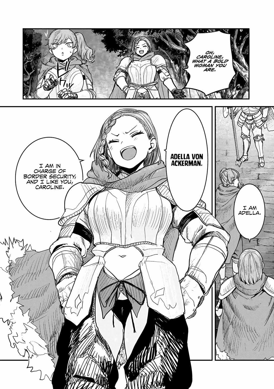 Virgin Knight who is the Frontier Lord in the Gender Switched World Chapter 10.1 - Page 8