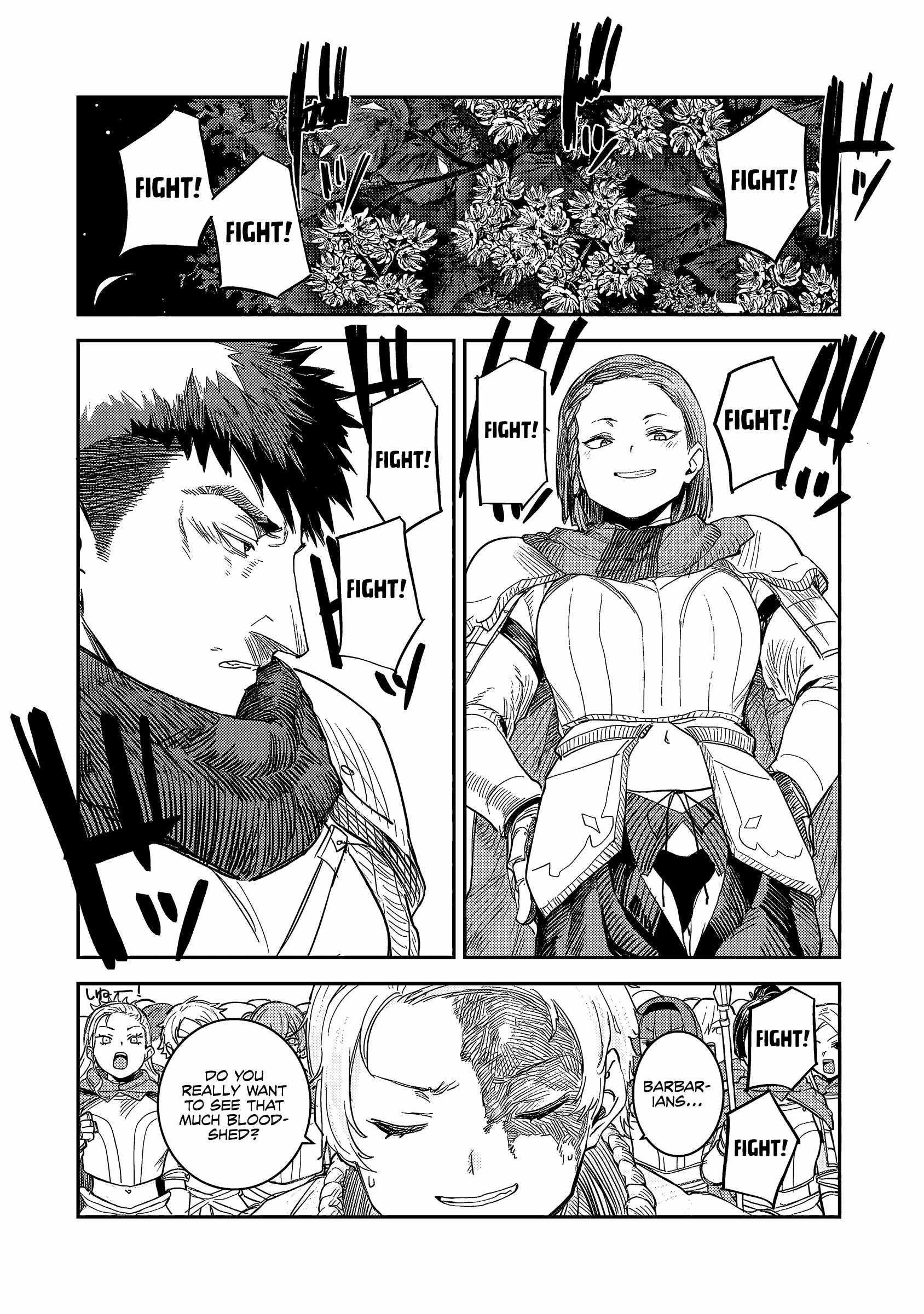 Virgin Knight who is the Frontier Lord in the Gender Switched World Chapter 10.2 - Page 2