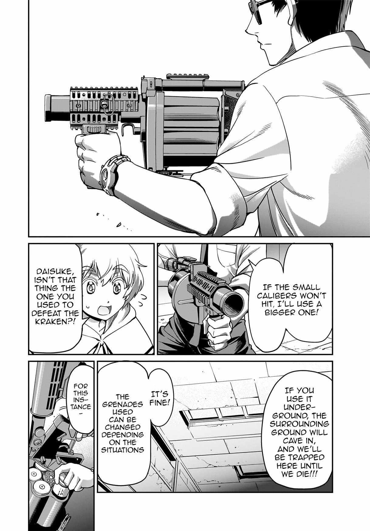 The gunner’s life of a middle-aged man summoned to another world and armed with a rifle: an airsoft addicted salaryman returns to the alternative world after work Chapter 14 - Page 10