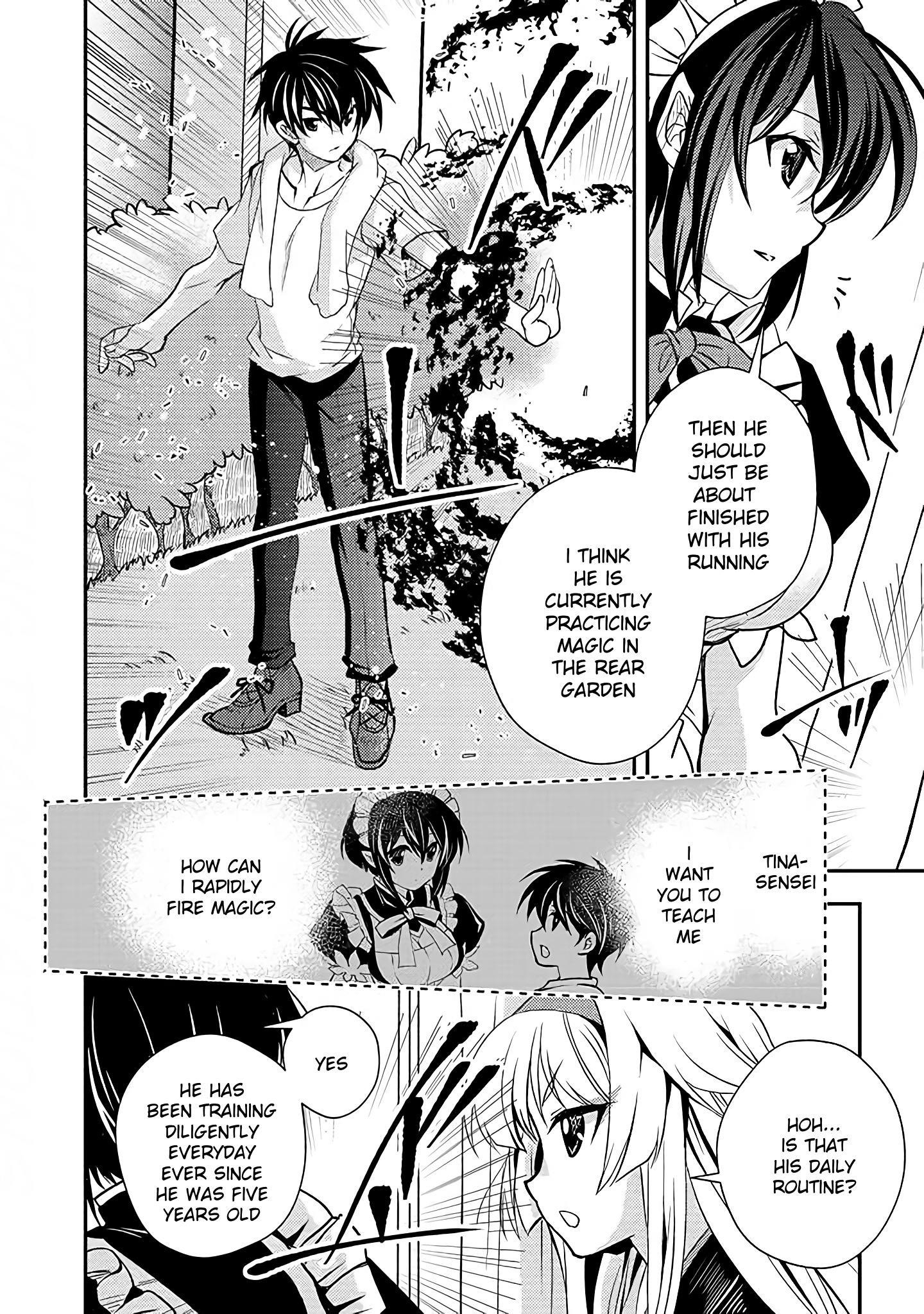 Level 1 no Saikyou kenja ~Noroi de sai kakyuu mahou shika tsukaenaikedo, kami no kanchigai de mugen no maryoku o te ni ire saikyou ni~ Chapter 12 - Page 4