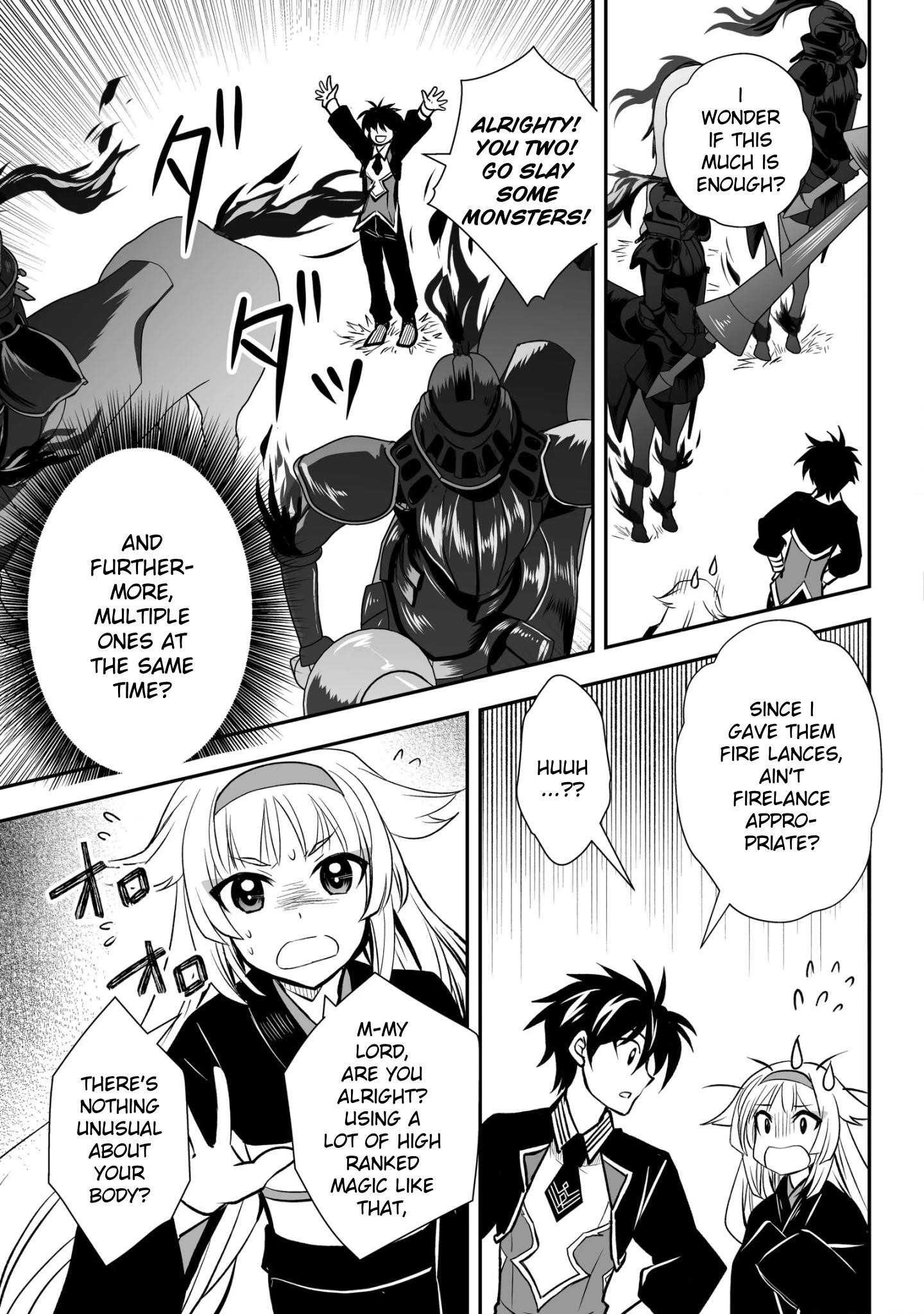 Level 1 no Saikyou kenja ~Noroi de sai kakyuu mahou shika tsukaenaikedo, kami no kanchigai de mugen no maryoku o te ni ire saikyou ni~ Chapter 18 - Page 7