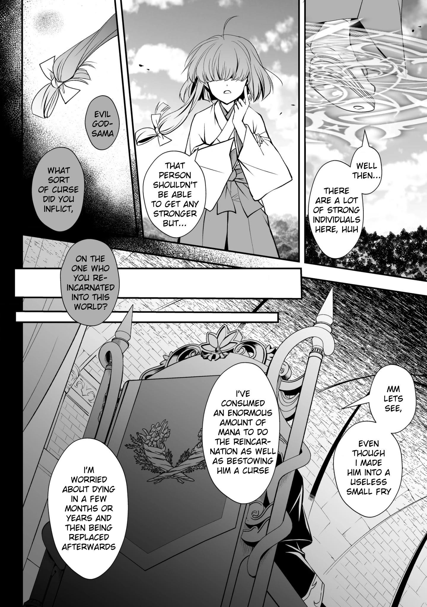 Level 1 no Saikyou kenja ~Noroi de sai kakyuu mahou shika tsukaenaikedo, kami no kanchigai de mugen no maryoku o te ni ire saikyou ni~ Chapter 19 - Page 2