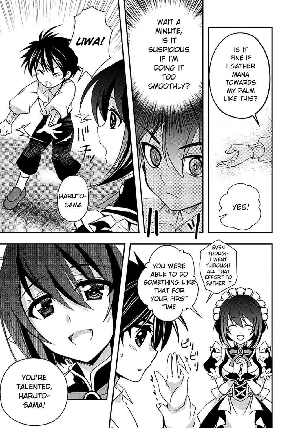 Level 1 no Saikyou kenja ~Noroi de sai kakyuu mahou shika tsukaenaikedo, kami no kanchigai de mugen no maryoku o te ni ire saikyou ni~ Chapter 2 - Page 19