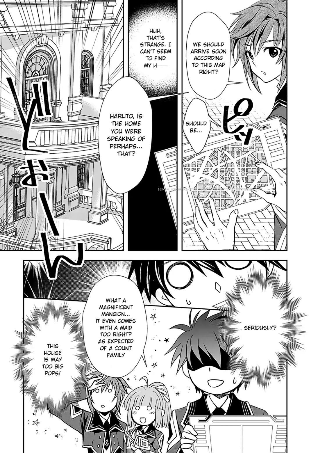 Level 1 no Saikyou kenja ~Noroi de sai kakyuu mahou shika tsukaenaikedo, kami no kanchigai de mugen no maryoku o te ni ire saikyou ni~ Chapter 4 - Page 7