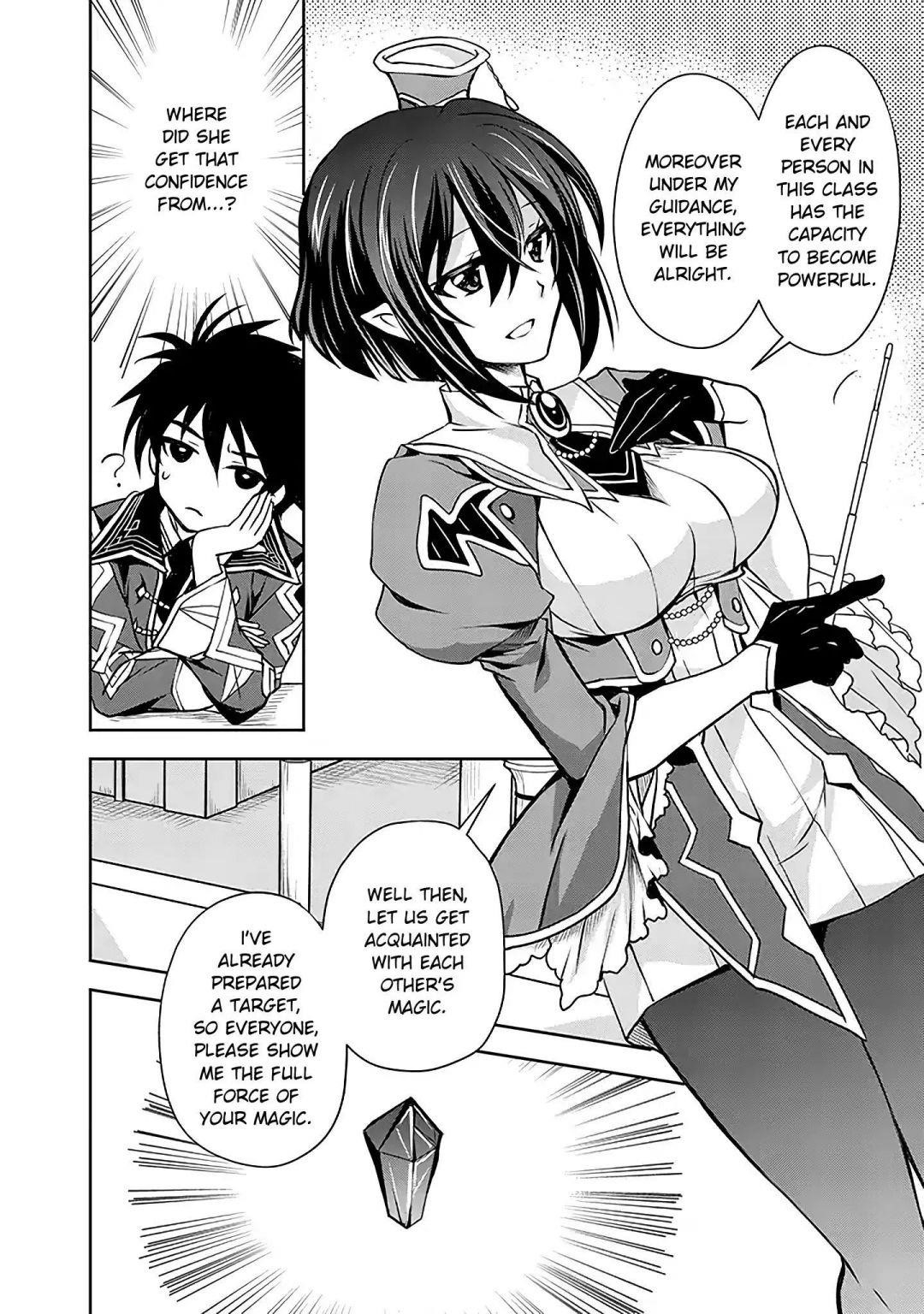 Level 1 no Saikyou kenja ~Noroi de sai kakyuu mahou shika tsukaenaikedo, kami no kanchigai de mugen no maryoku o te ni ire saikyou ni~ Chapter 5 - Page 8