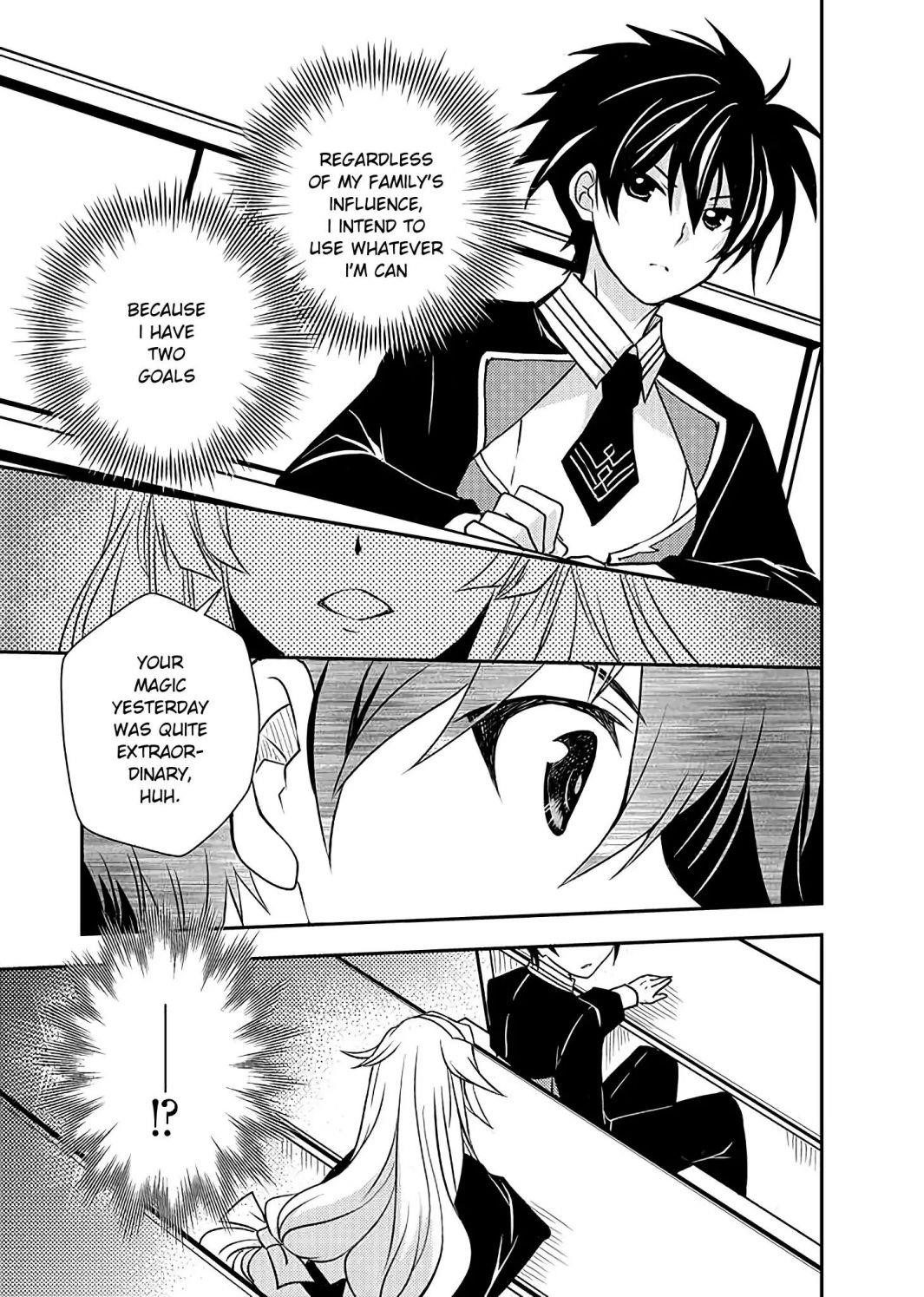 Level 1 no Saikyou kenja ~Noroi de sai kakyuu mahou shika tsukaenaikedo, kami no kanchigai de mugen no maryoku o te ni ire saikyou ni~ Chapter 9 - Page 3