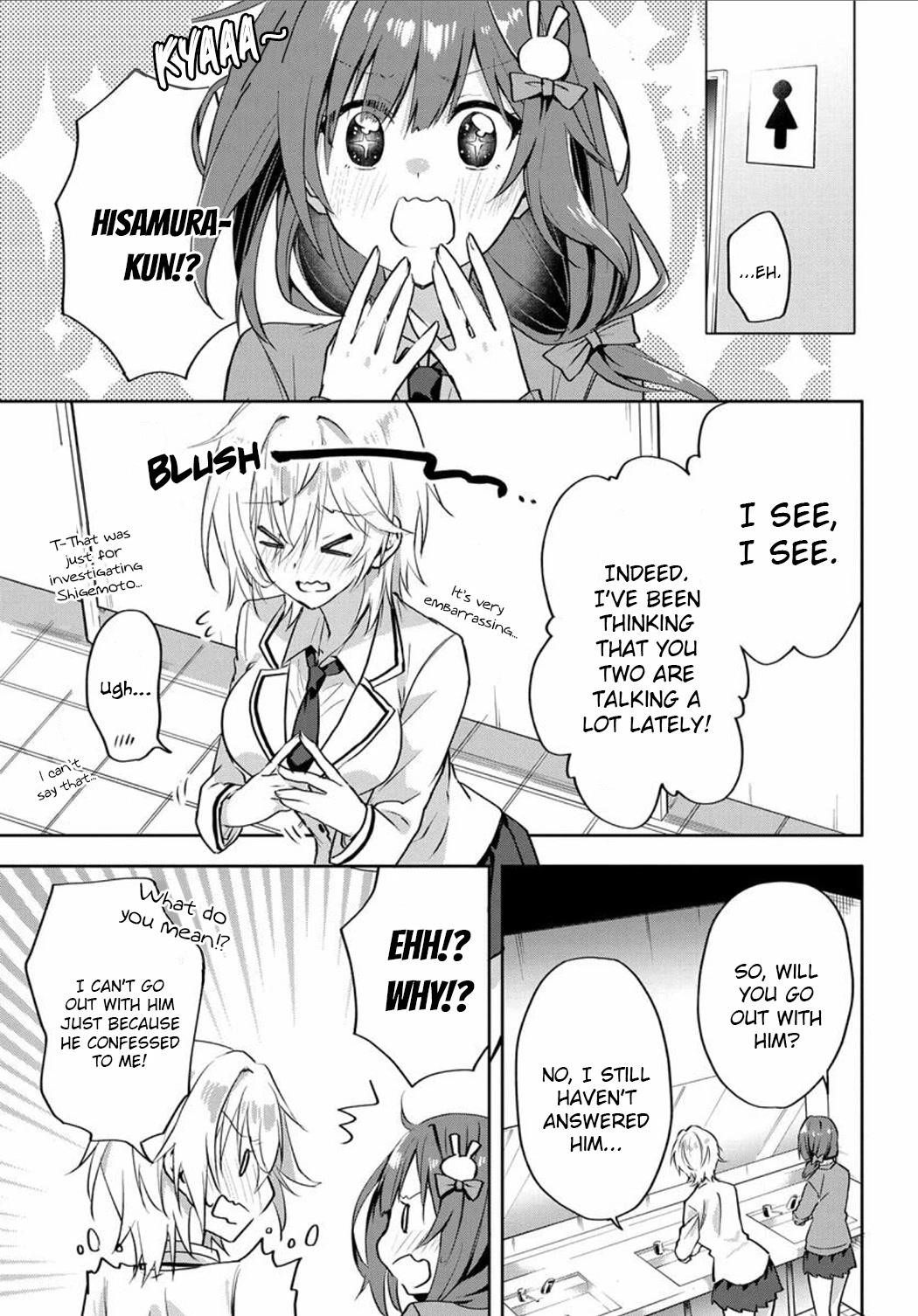 Since I’ve Entered the World of Romantic Comedy Manga, I’ll Do My Best to Make the Losing Heroine Happy Chapter 2 - Page 7