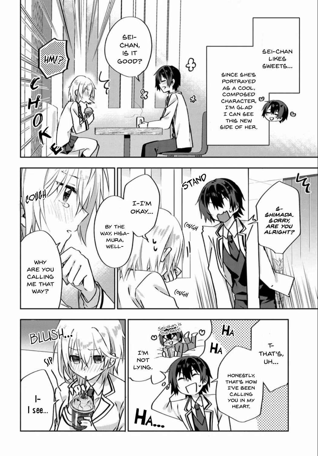 Since I’ve Entered the World of Romantic Comedy Manga, I’ll Do My Best to Make the Losing Heroine Happy Chapter 4.1 - Page 3