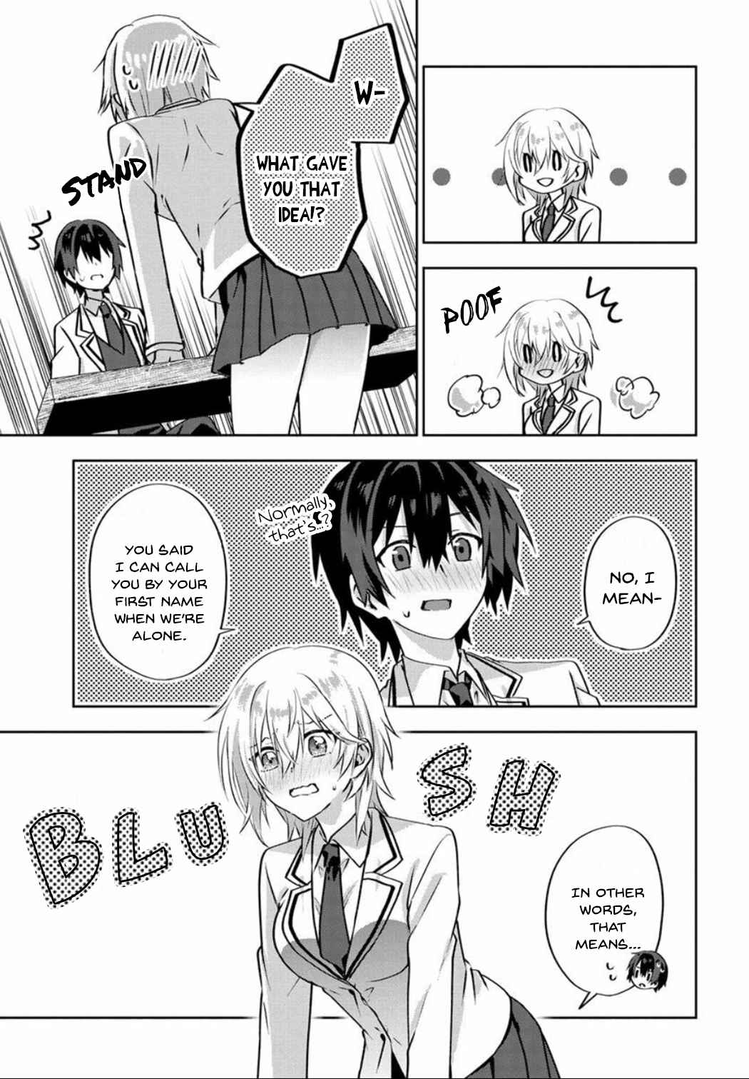 Since I’ve Entered the World of Romantic Comedy Manga, I’ll Do My Best to Make the Losing Heroine Happy Chapter 4.1 - Page 6