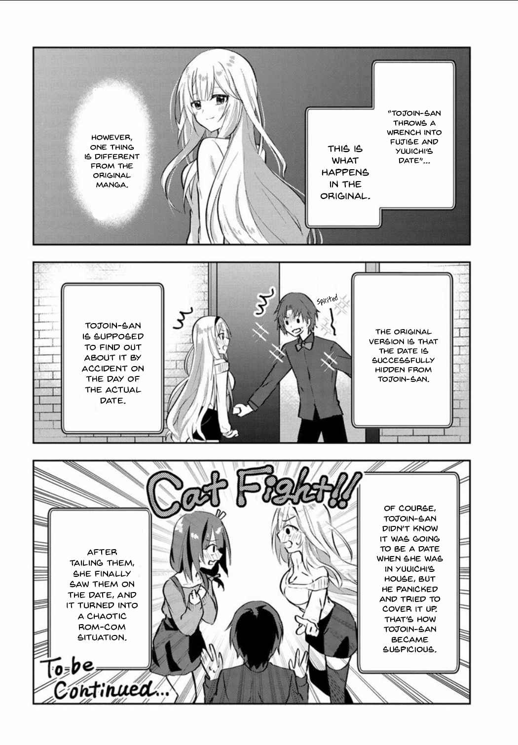 Since I’ve Entered the World of Romantic Comedy Manga, I’ll Do My Best to Make the Losing Heroine Happy Chapter 4.2 - Page 5