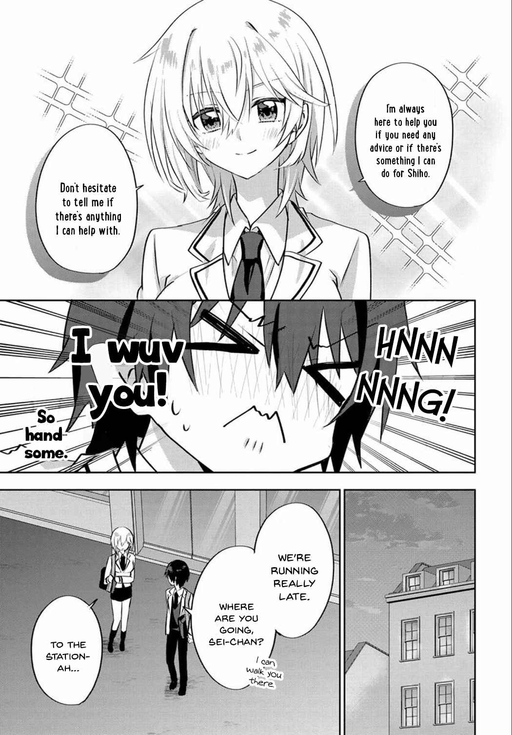 Since I’ve Entered the World of Romantic Comedy Manga, I’ll Do My Best to Make the Losing Heroine Happy Chapter 4.2 - Page 8