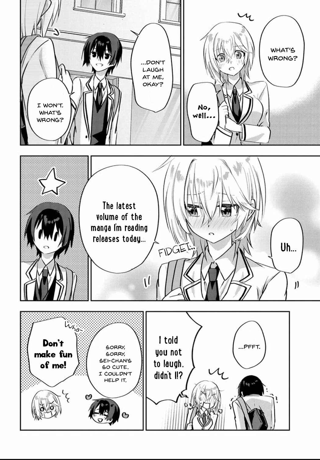 Since I’ve Entered the World of Romantic Comedy Manga, I’ll Do My Best to Make the Losing Heroine Happy Chapter 4.2 - Page 9