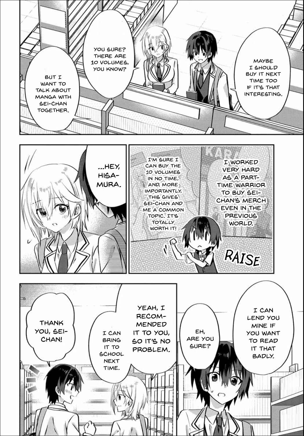 Since I’ve Entered the World of Romantic Comedy Manga, I’ll Do My Best to Make the Losing Heroine Happy Chapter 5.1 - Page 4