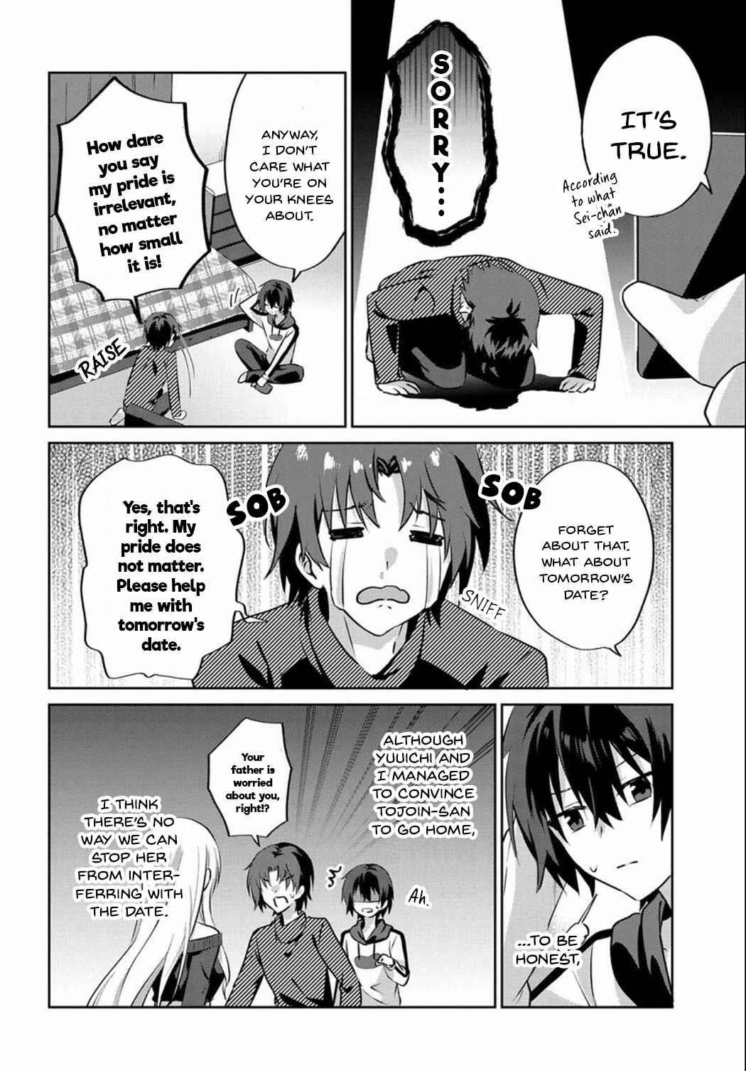 Since I’ve Entered the World of Romantic Comedy Manga, I’ll Do My Best to Make the Losing Heroine Happy Chapter 6.1 - Page 4