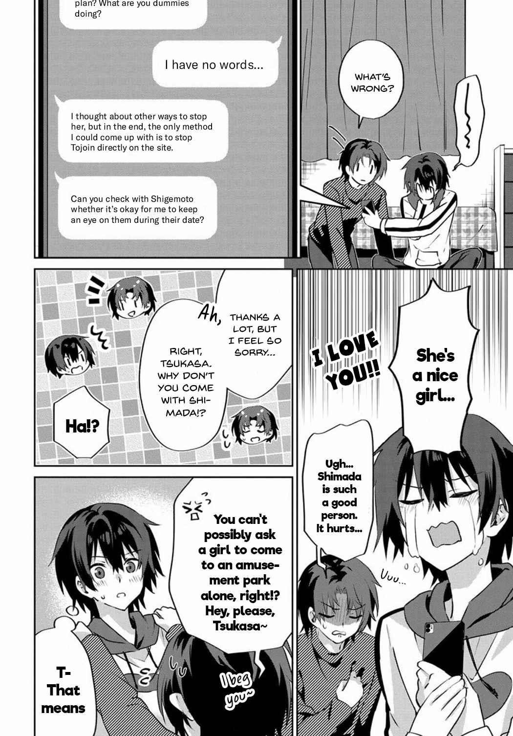 Since I’ve Entered the World of Romantic Comedy Manga, I’ll Do My Best to Make the Losing Heroine Happy Chapter 6.1 - Page 6