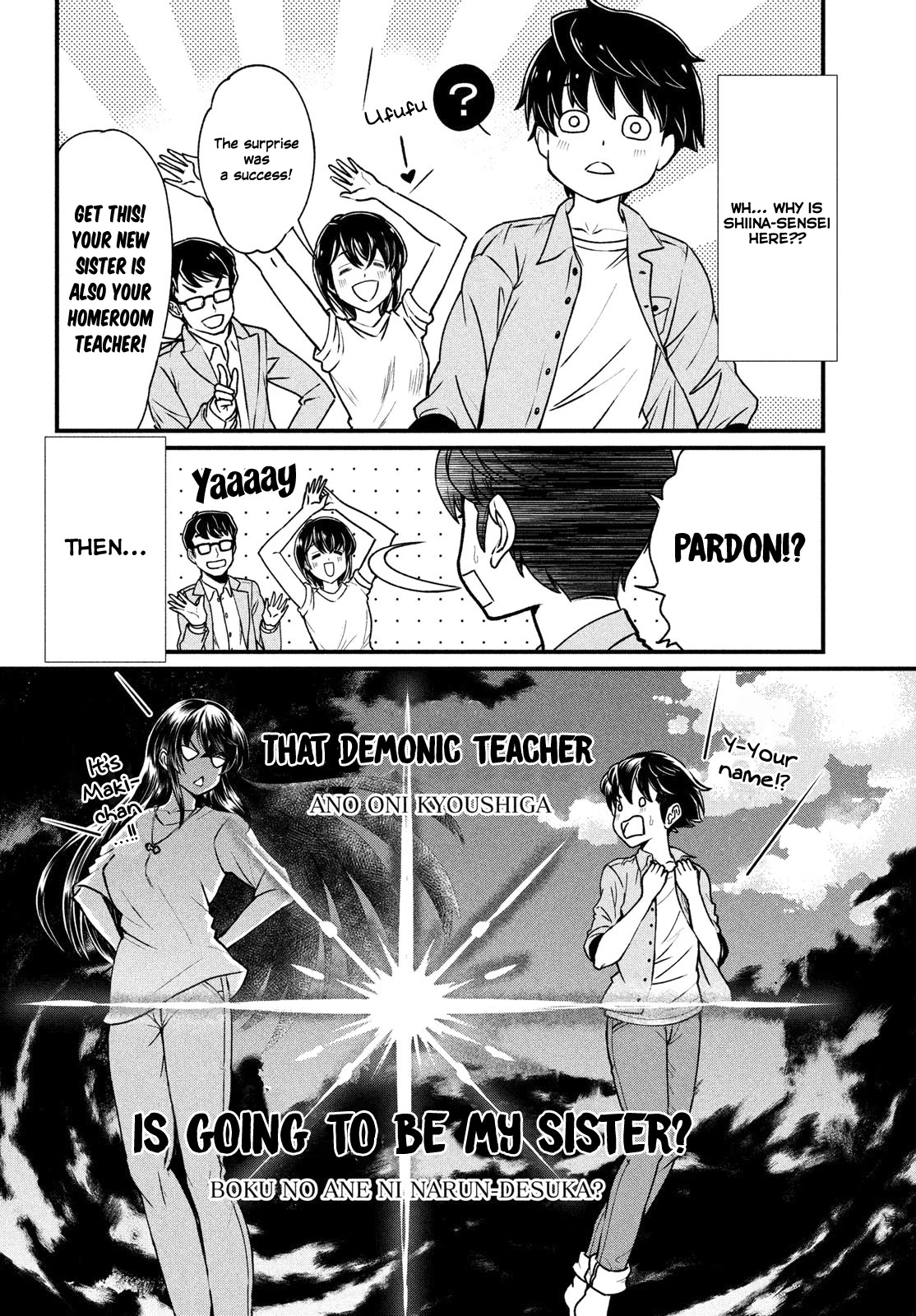 That Demonic Teacher Will Be My Sister? Chapter 1 - Page 18