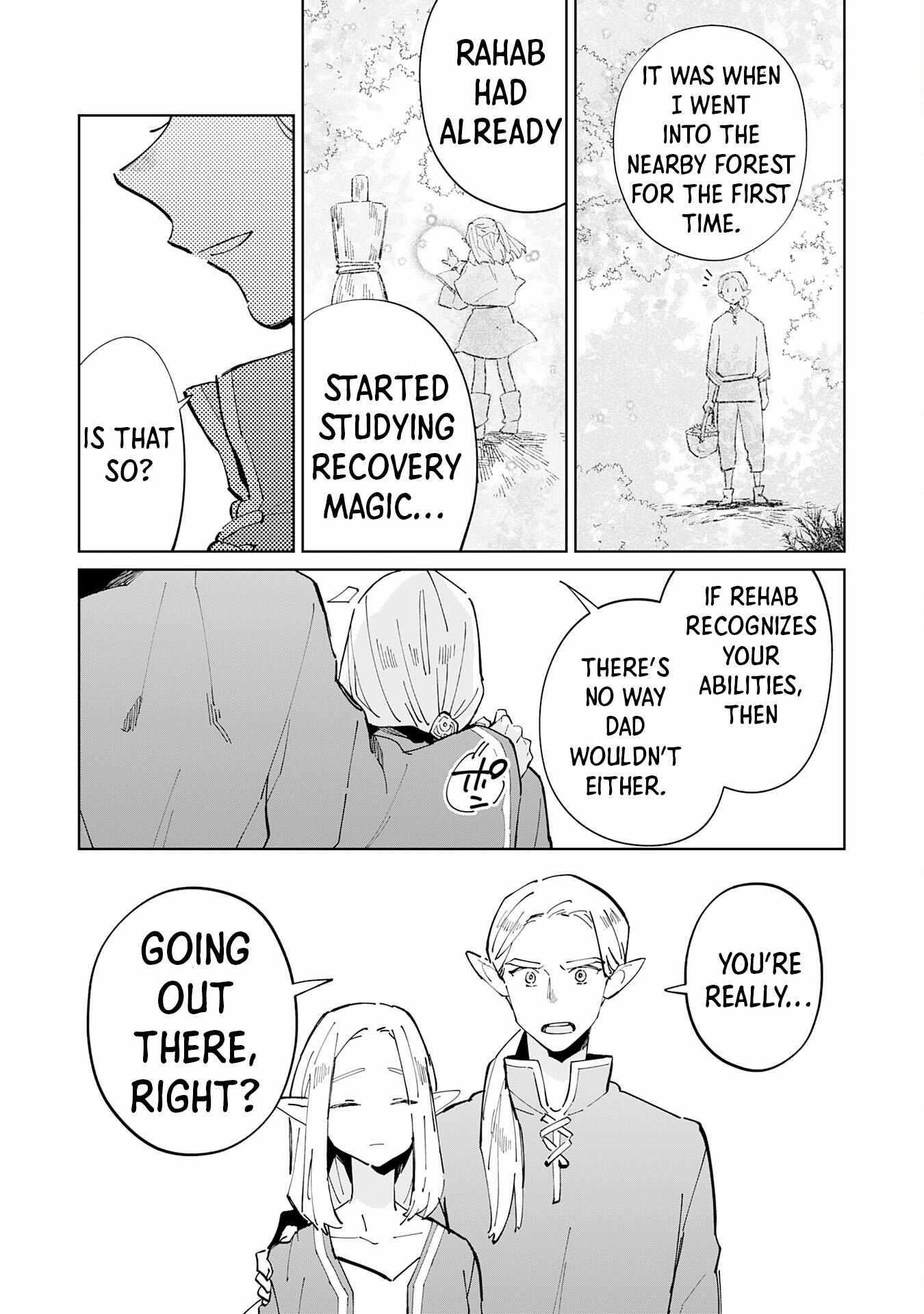 The Reincarnated Elf Left on a Journey to Master His Magic and With His Extra Lifespan Became a Living Legend Chapter 4 - Page 4