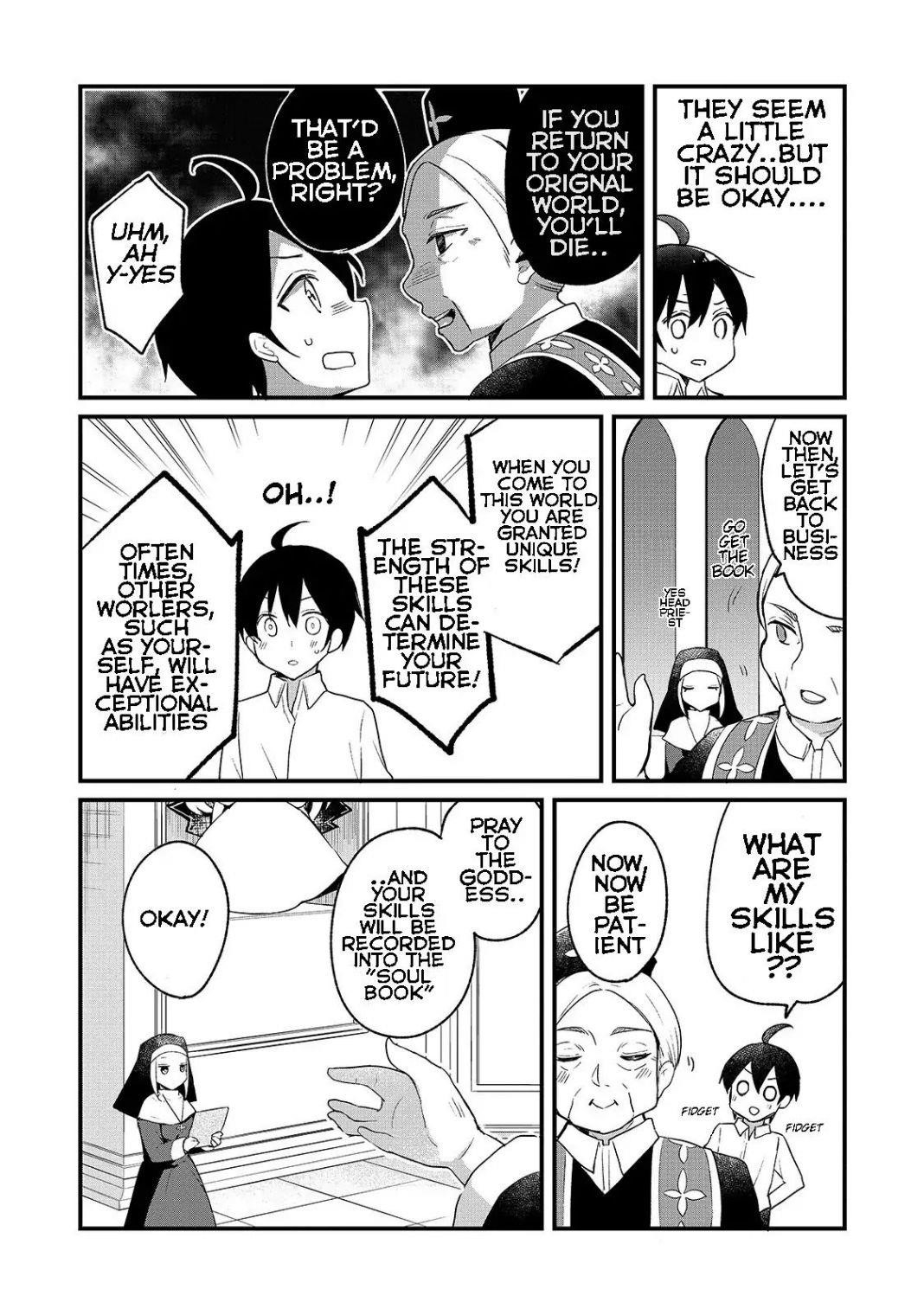 Clearing an Isekai with the Zero-Believers Goddess Chapter 1.1 - Page 14