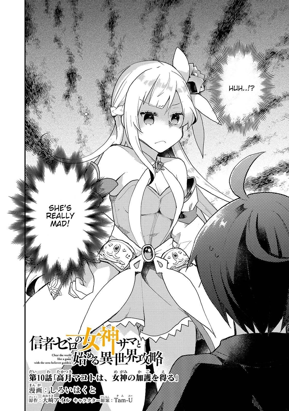 Clearing an Isekai with the Zero-Believers Goddess Chapter 10 - Page 2