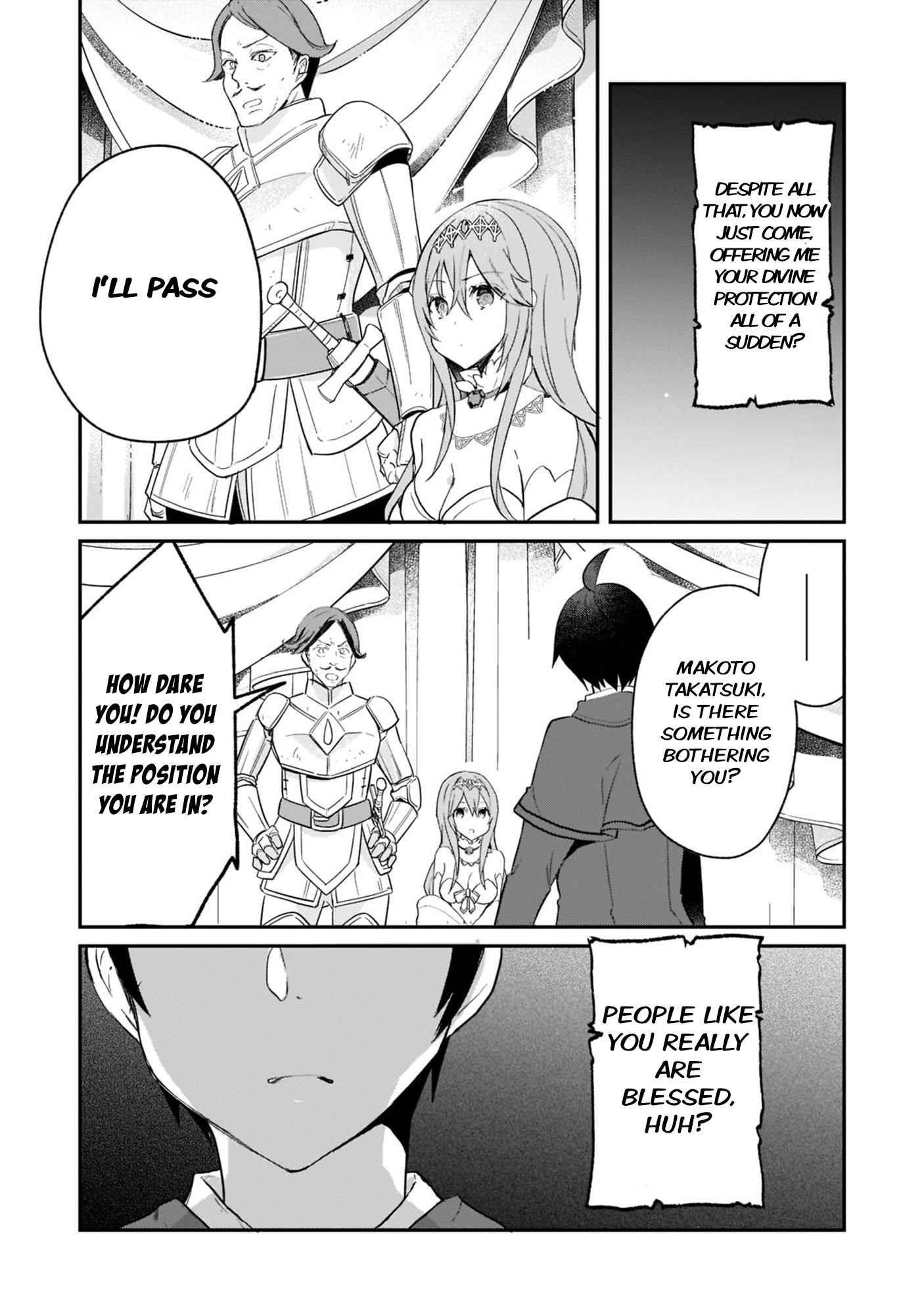 Clearing an Isekai with the Zero-Believers Goddess Chapter 24 - Page 7