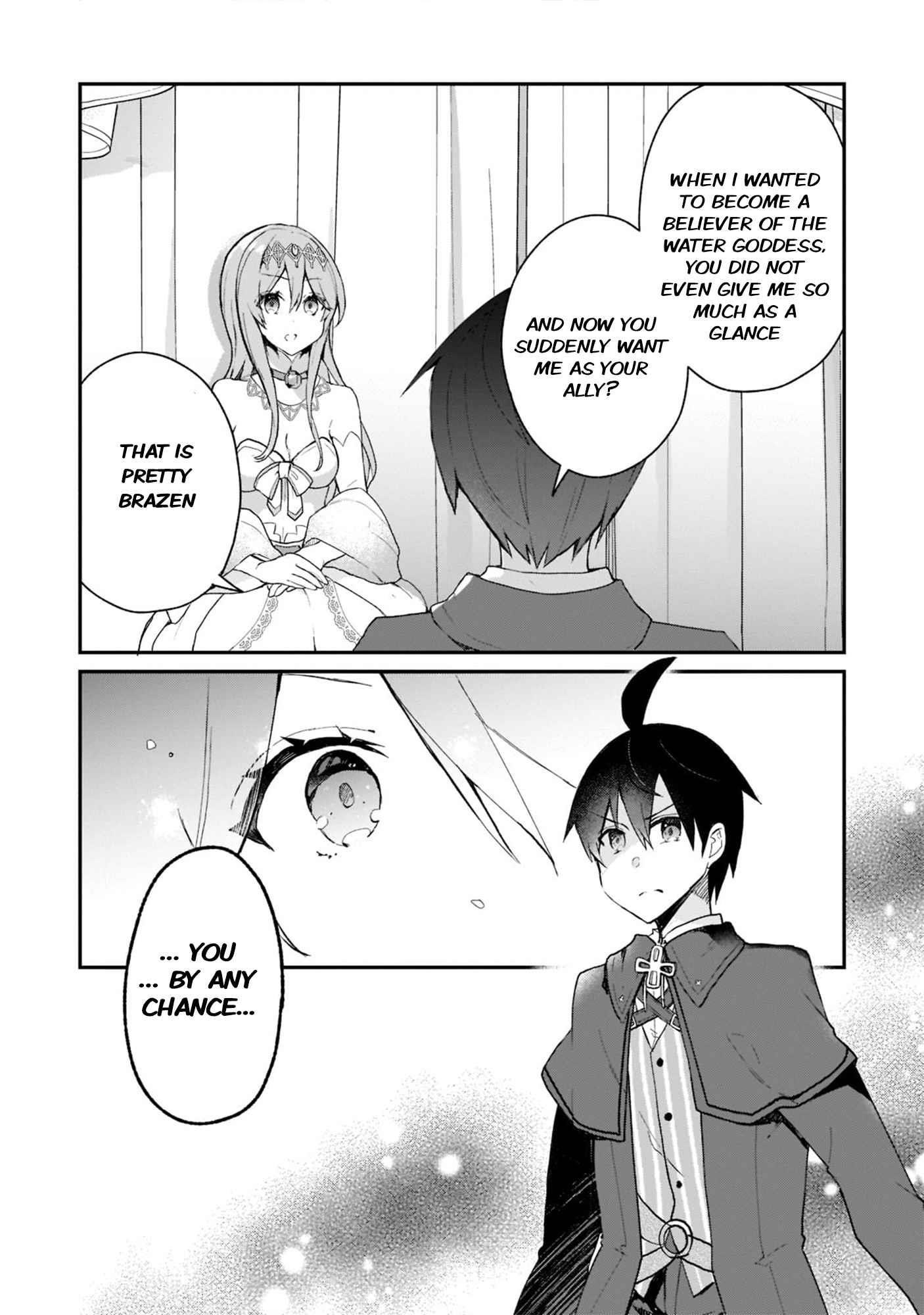 Clearing an Isekai with the Zero-Believers Goddess Chapter 24 - Page 8