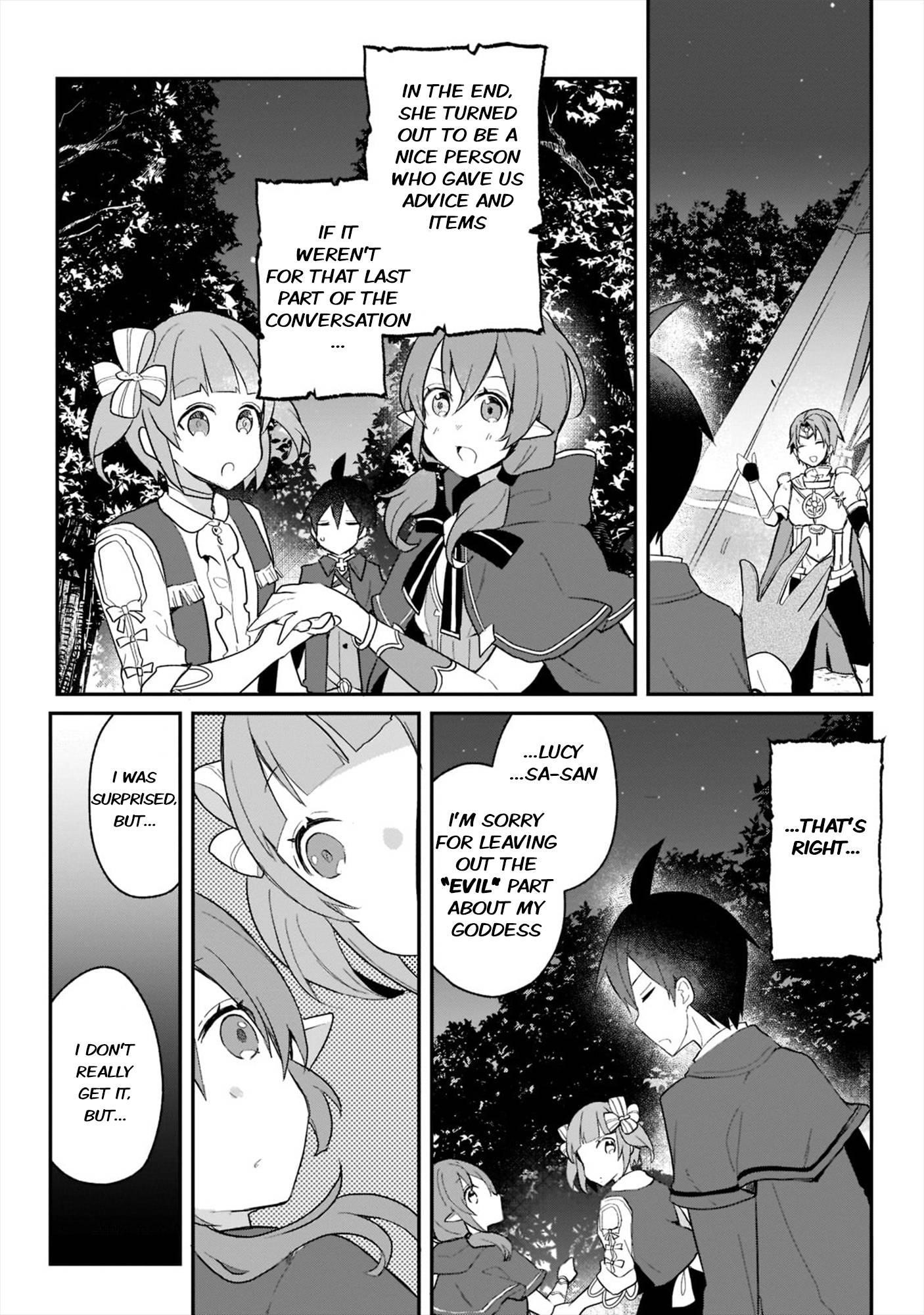 Clearing an Isekai with the Zero-Believers Goddess Chapter 25 - Page 22