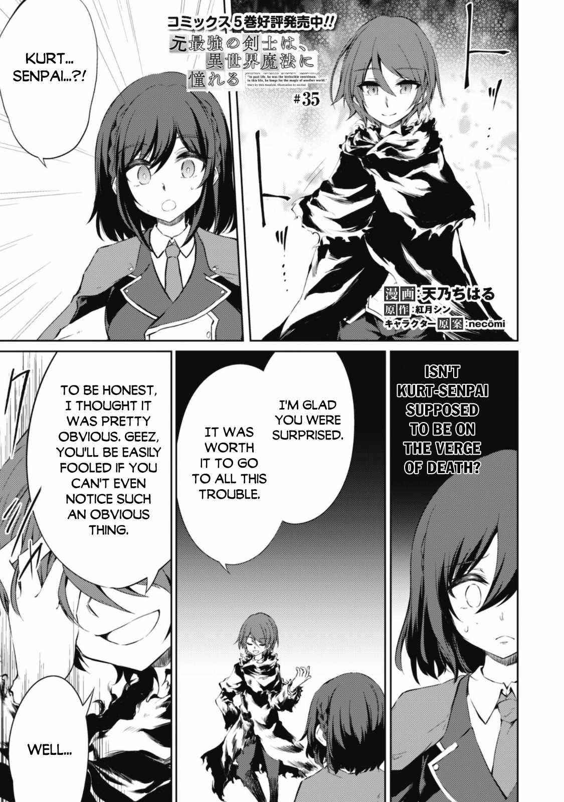 Moto Saikyou No Kenshi Wa, Isekai Mahou Ni Akogareru Chapter 35 - Page 2