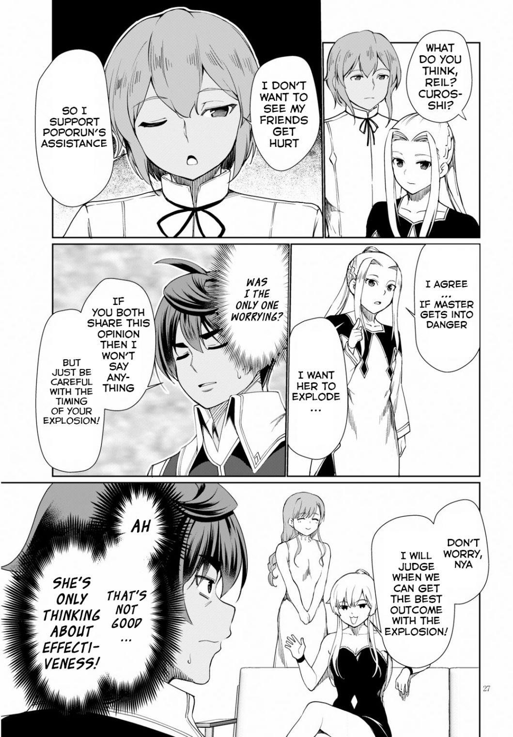 Botsuraku Youtei Nanode, Kajishokunin Wo Mezasu Chapter 28 - Page 27