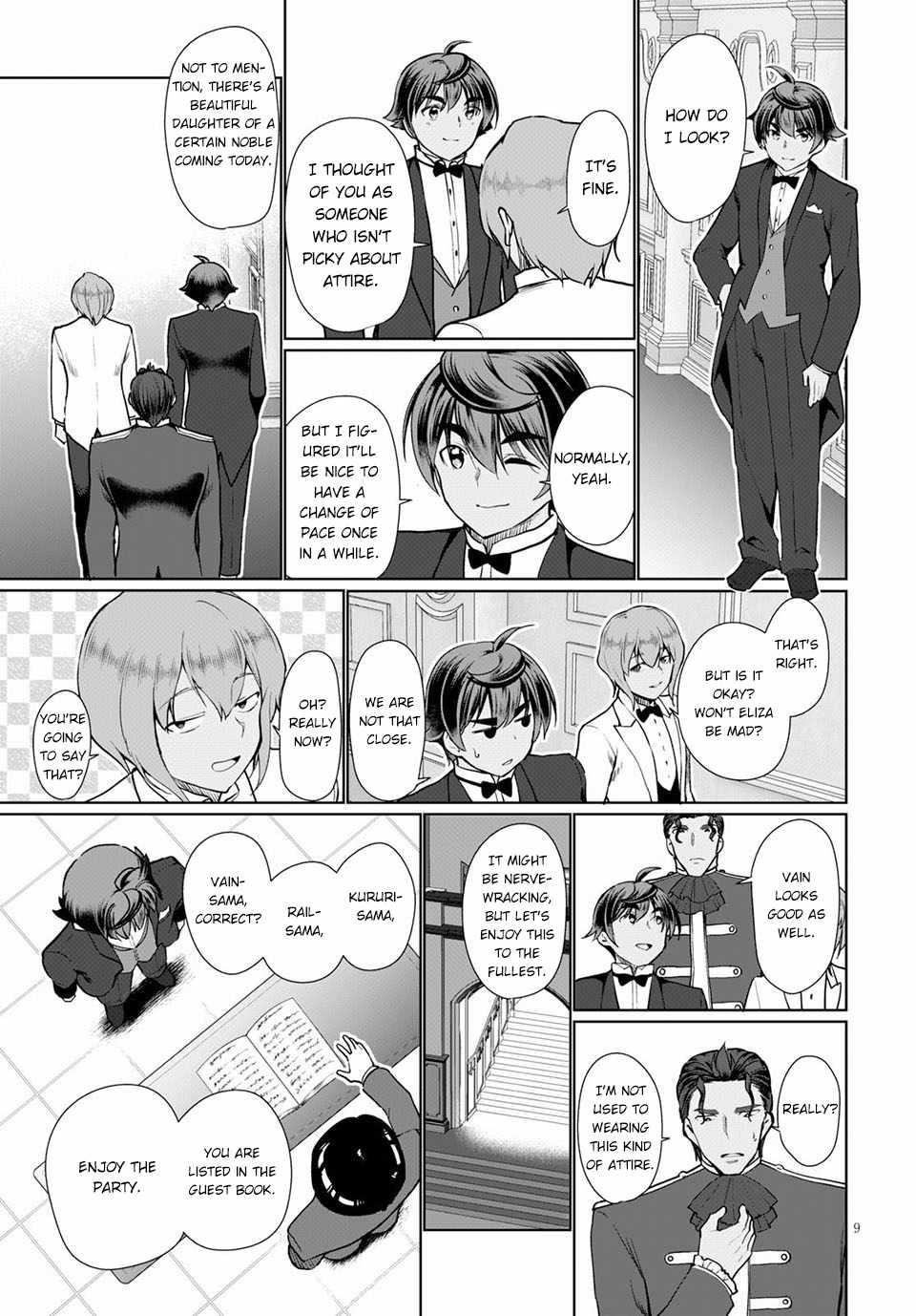 Botsuraku Youtei Nanode, Kajishokunin Wo Mezasu Chapter 33 - Page 9