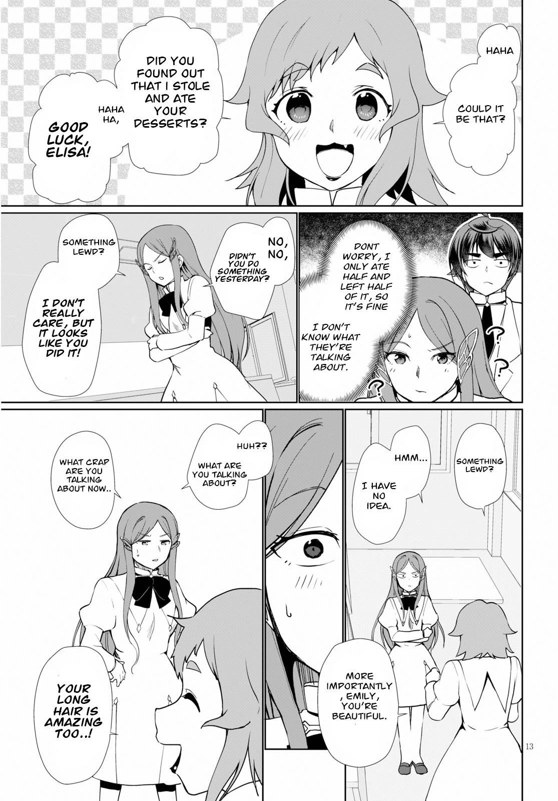 Botsuraku Youtei Nanode, Kajishokunin Wo Mezasu Chapter 35 - Page 13