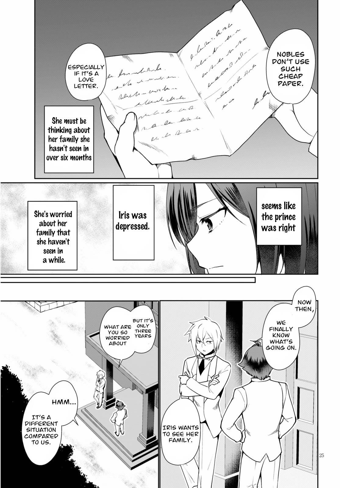 Botsuraku Youtei Nanode, Kajishokunin Wo Mezasu Chapter 38 - Page 25