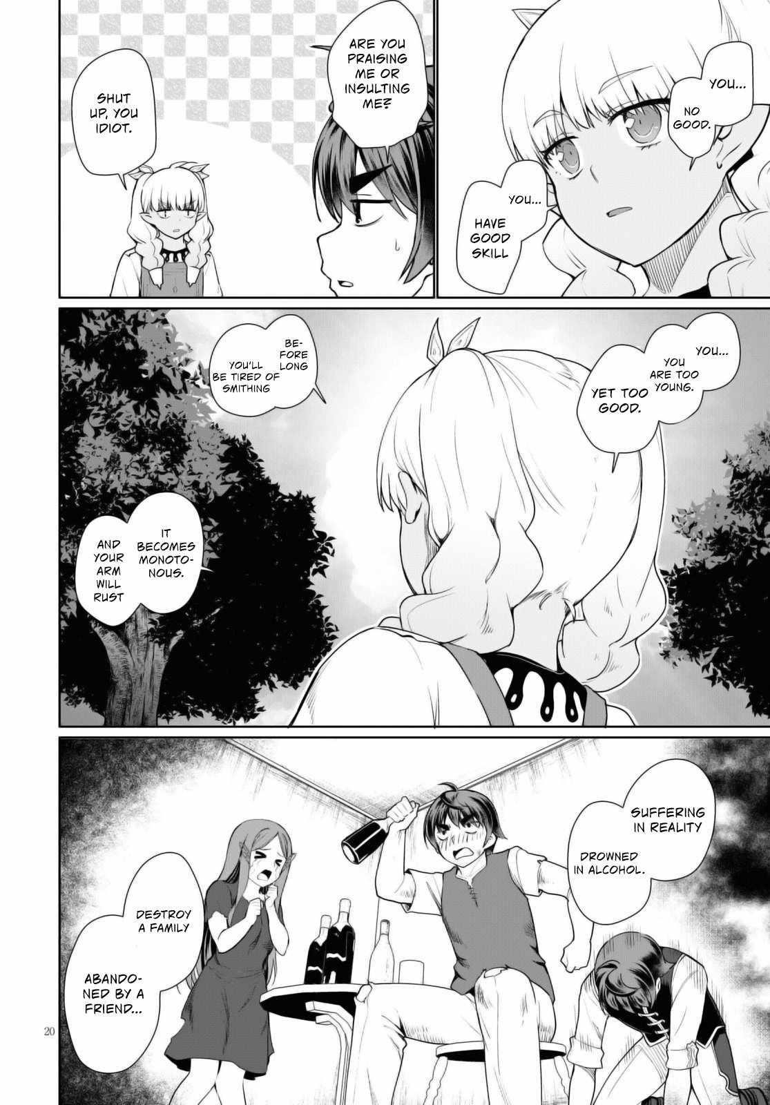 Botsuraku Youtei Nanode, Kajishokunin Wo Mezasu Chapter 43 - Page 20