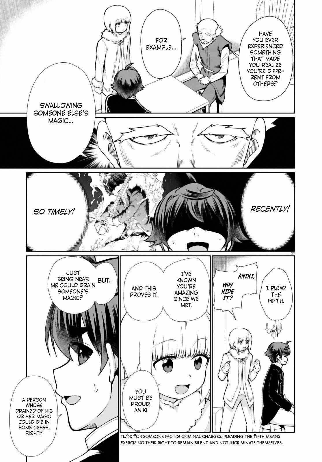 Botsuraku Youtei Nanode, Kajishokunin Wo Mezasu Chapter 51 - Page 27