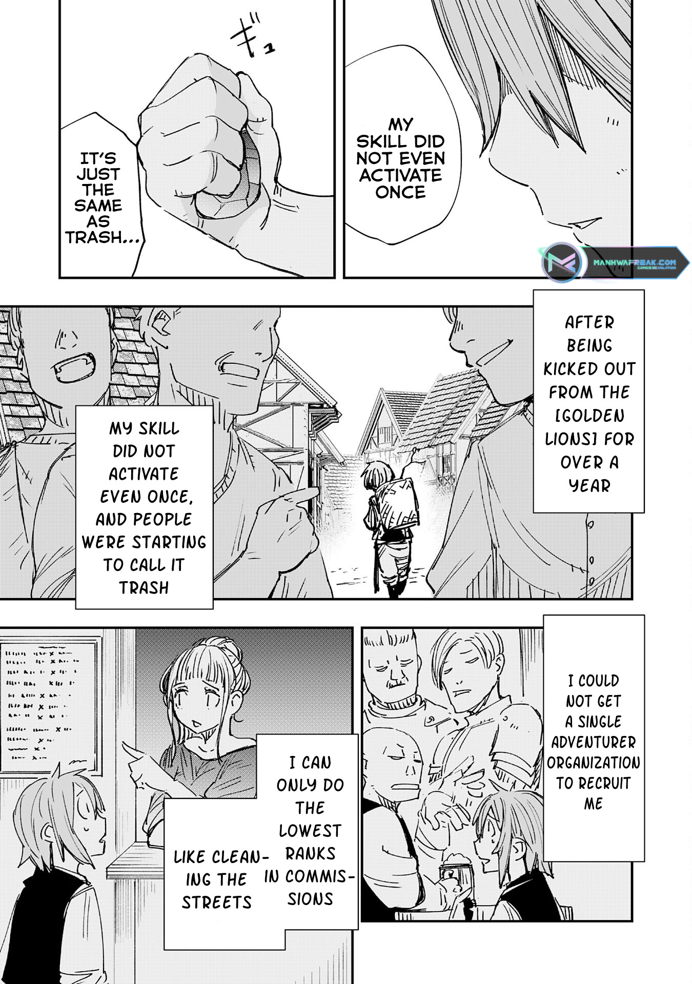 The Strongest Adventurer’s Life Begins with the Skills [Regeneration] and [Destruction] ~I Was Banished for Picking Up Garbage, But I’m Born with Extraordinary Power!~ Chapter 1.2 - Page 9